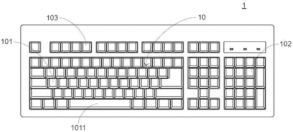 Luminous keyboard