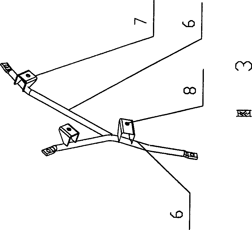 Detachable frame for sand beach bicycle