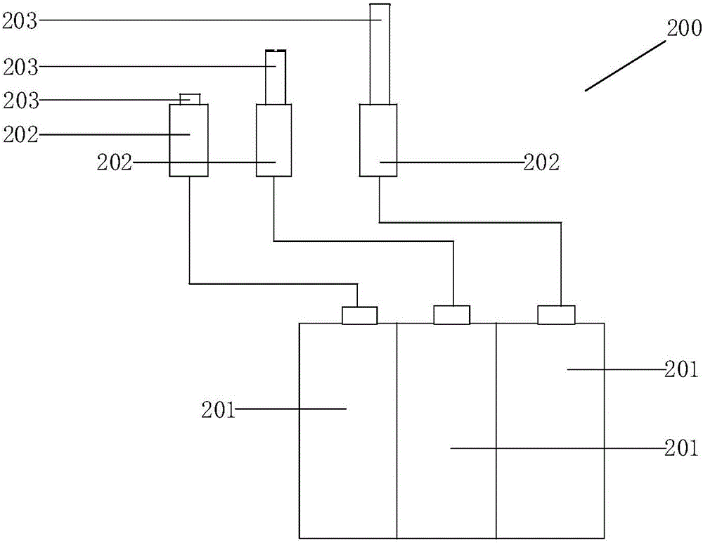 False pressure head and operating method thereof