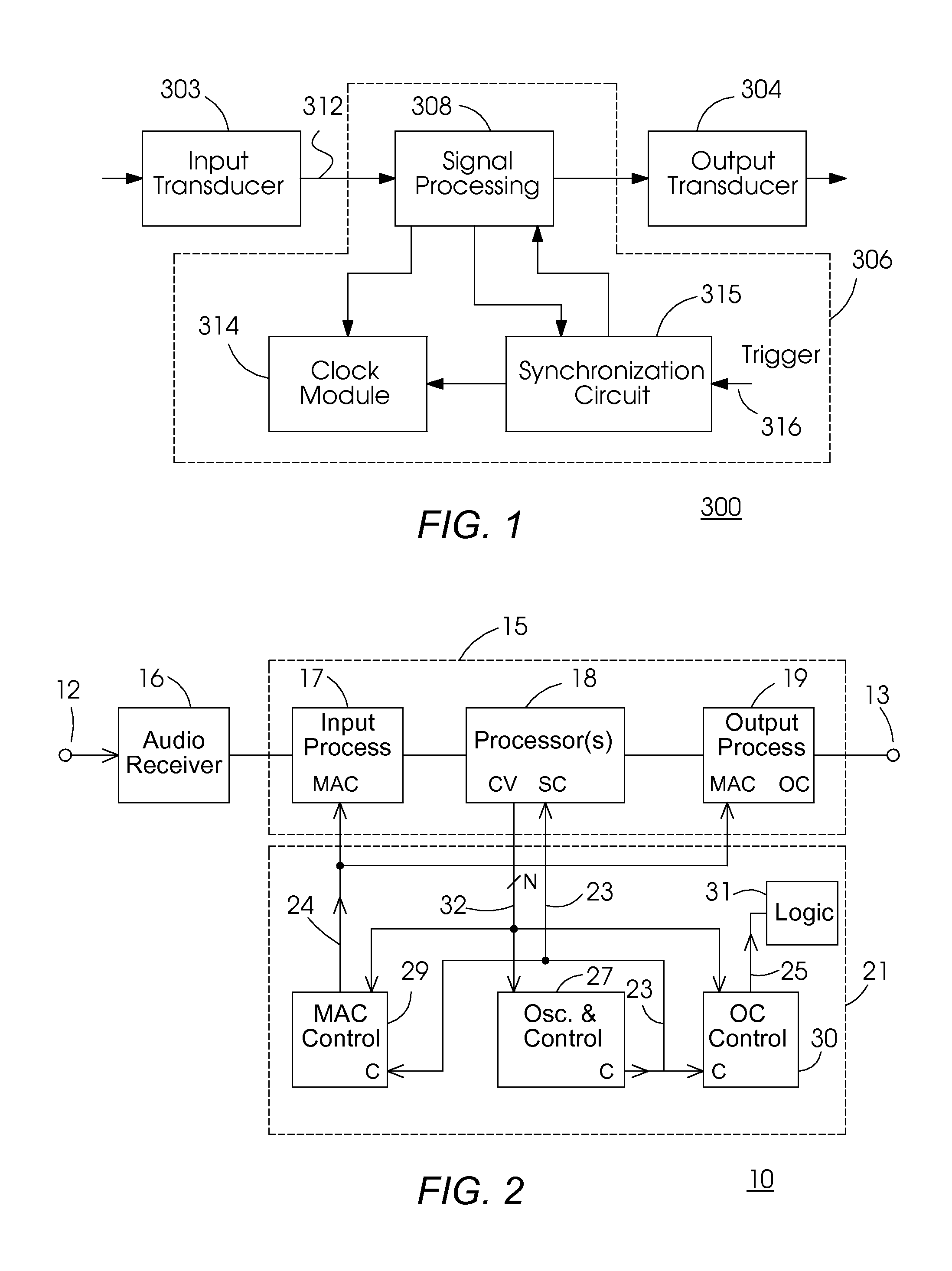 Method of forming an audio processing system and structure therefor