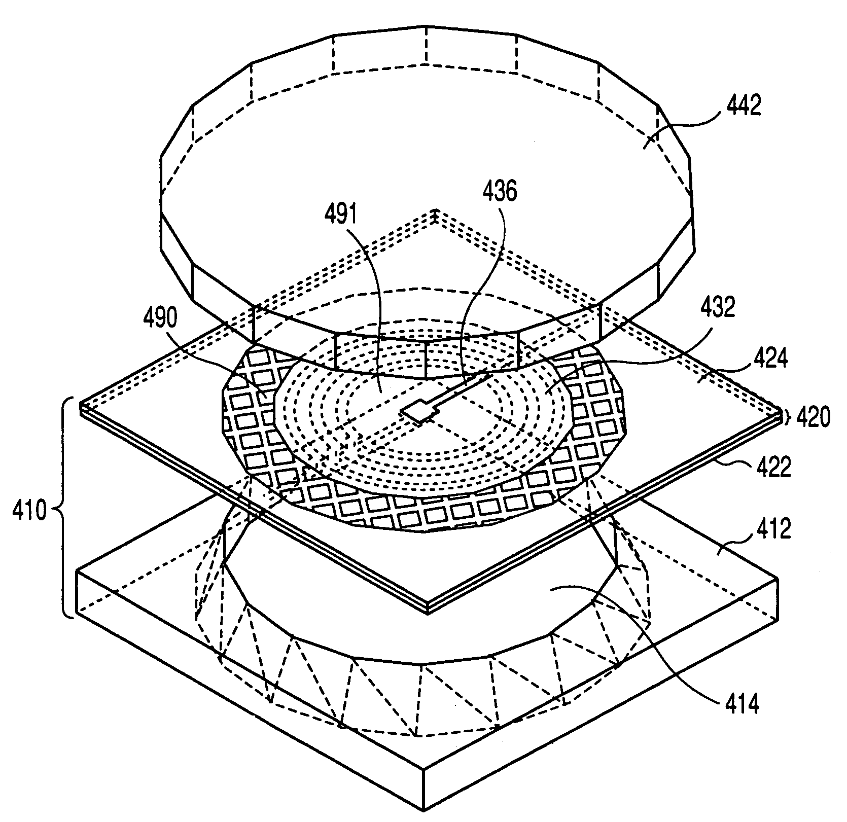 Shape variable mirror