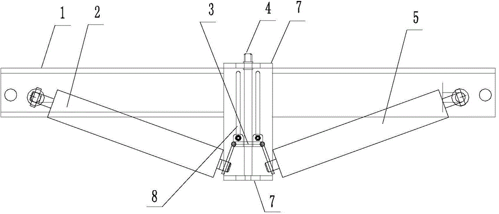 Correcting device of unidirectional conveyer