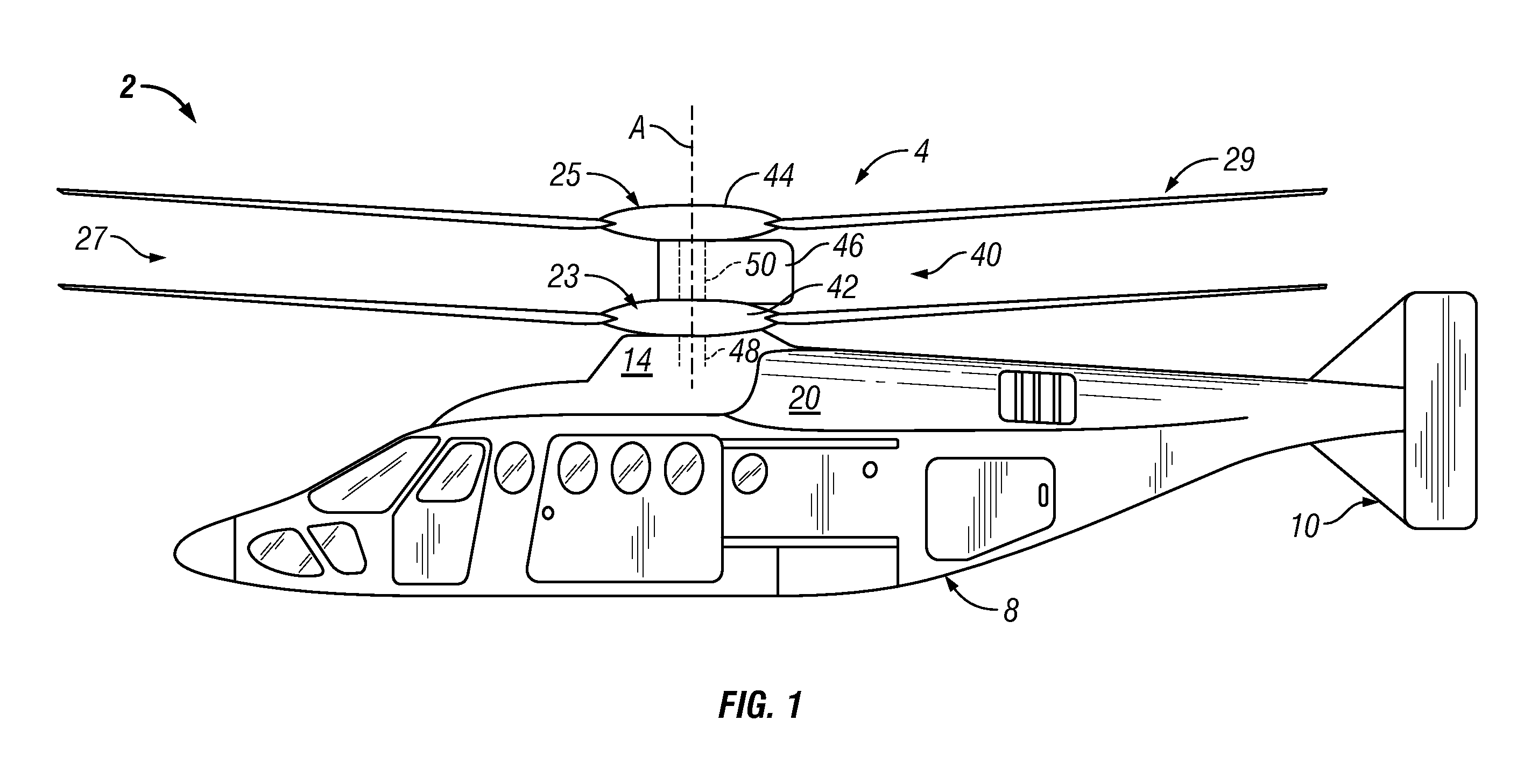 Helicopter rotor control system