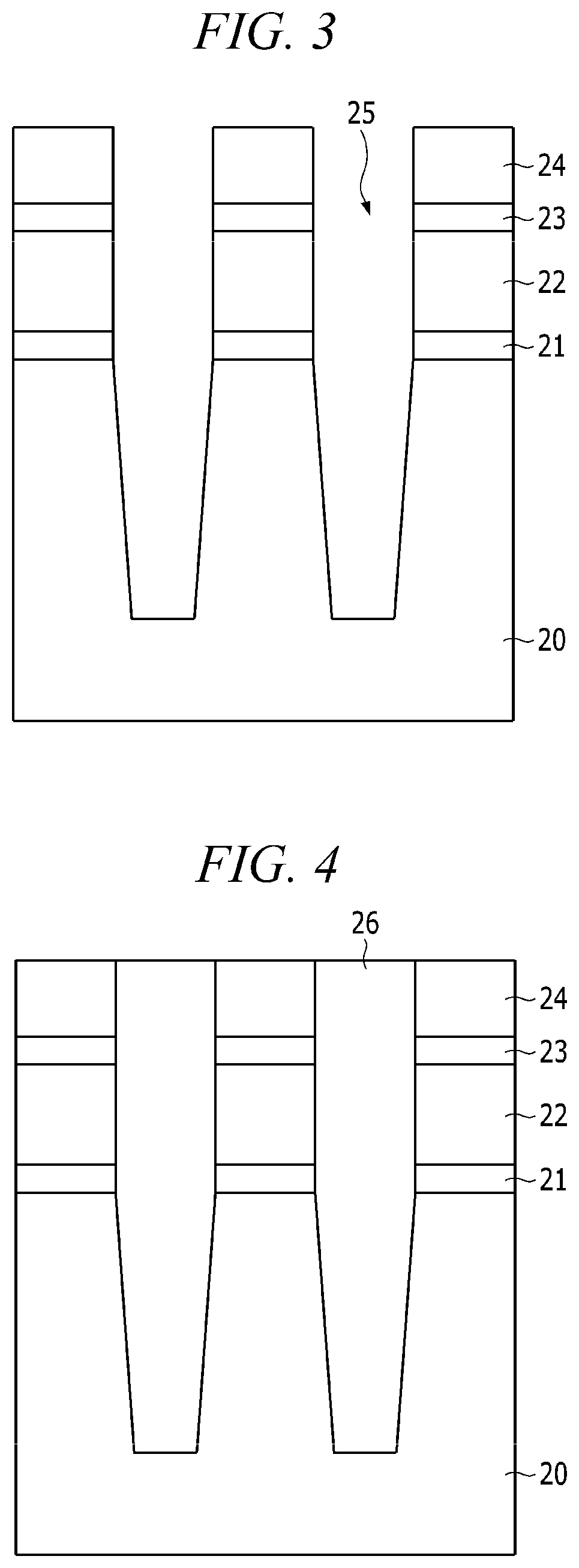 Composition for etching and method for manufacturing semiconductor device using same