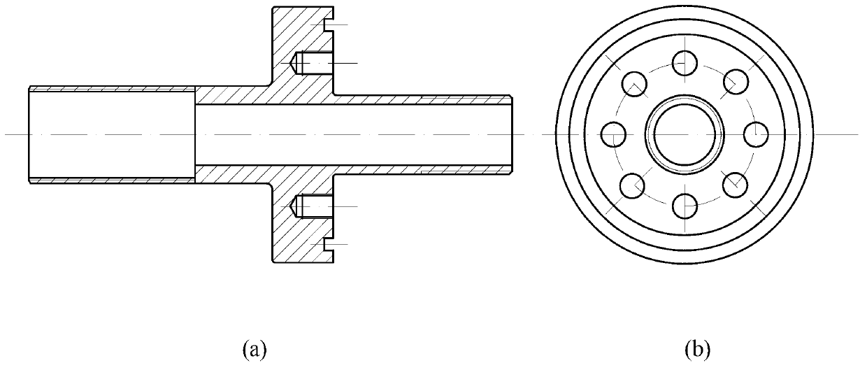 Visualization experiment device for deep cryogenic two-phase countercurrent process