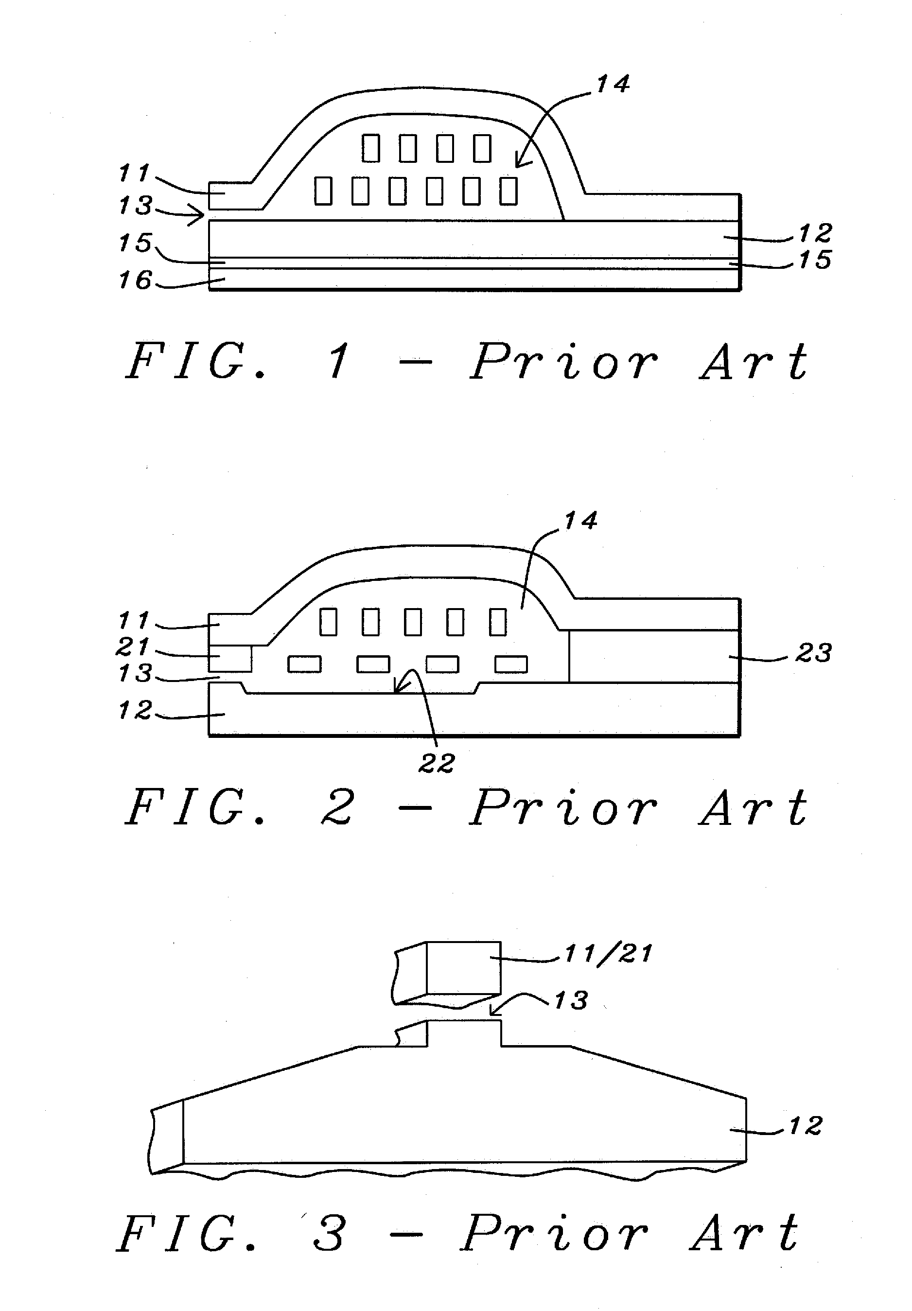 Write Head Having Recessed Magnetic Material In Gap Region