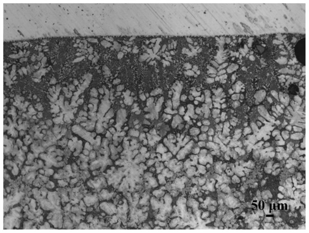 Solder-free brazing filler metal paste for copper-aluminum dissimilar metal brazing and brazing method