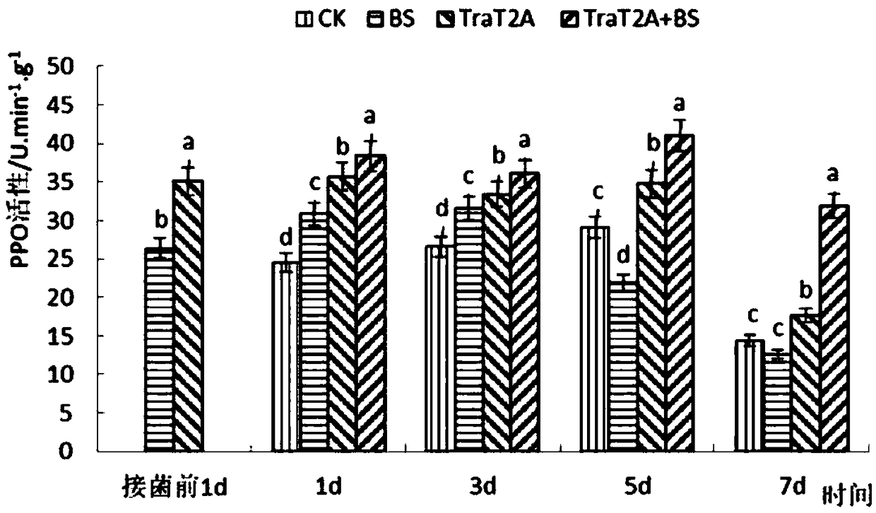 Plant immune resistant inducer and application thereof
