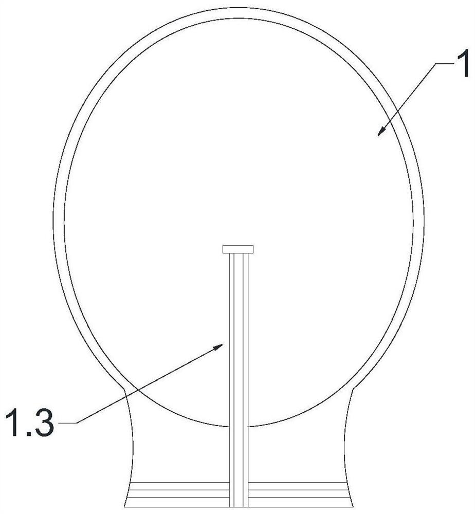 Controllable head-pressing sleeve