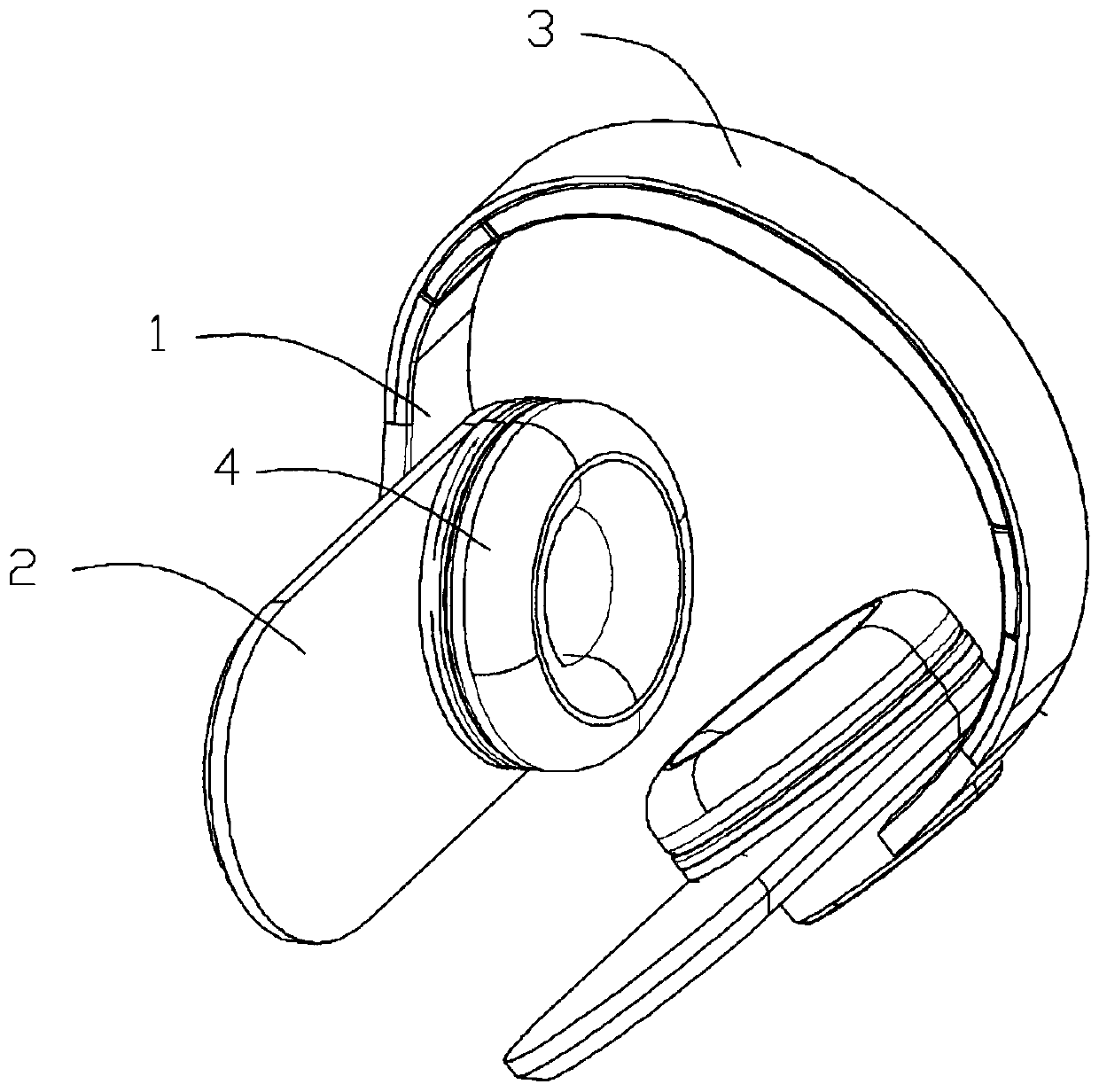 Head-mounted device for improving concentration of student