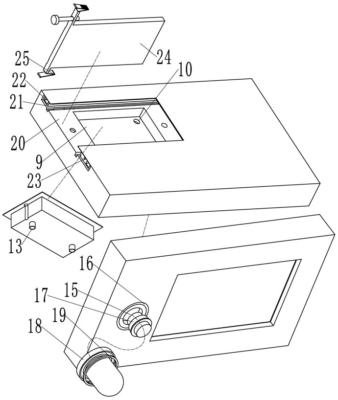 Manufacturing process of collector of law enforcement audio and video collection workstation