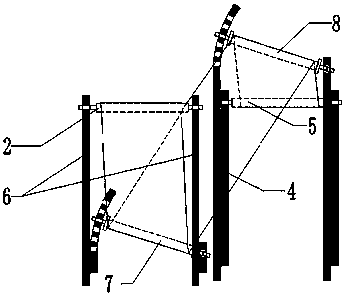 A belt conveyor that can be transported in both directions at the same time