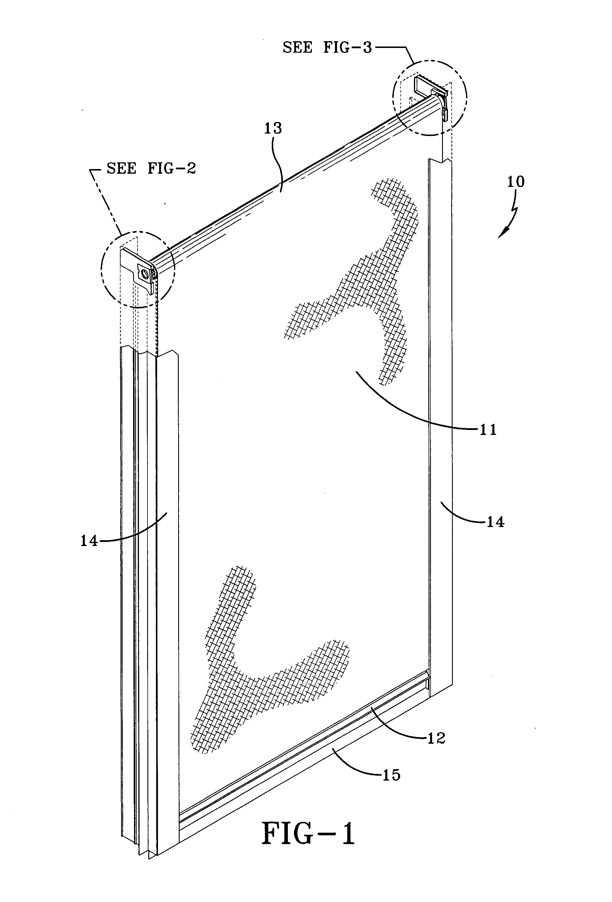 System for leveling a protective window covering
