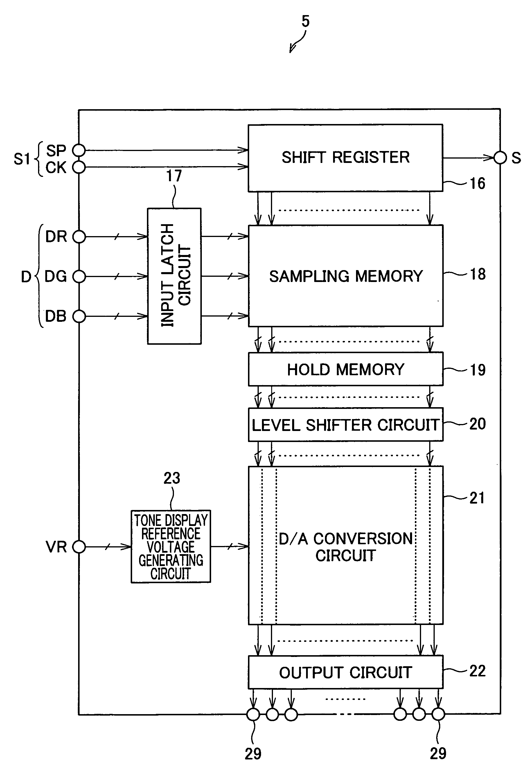 Display driving integrated circuit and method for determining wire configuration of the same