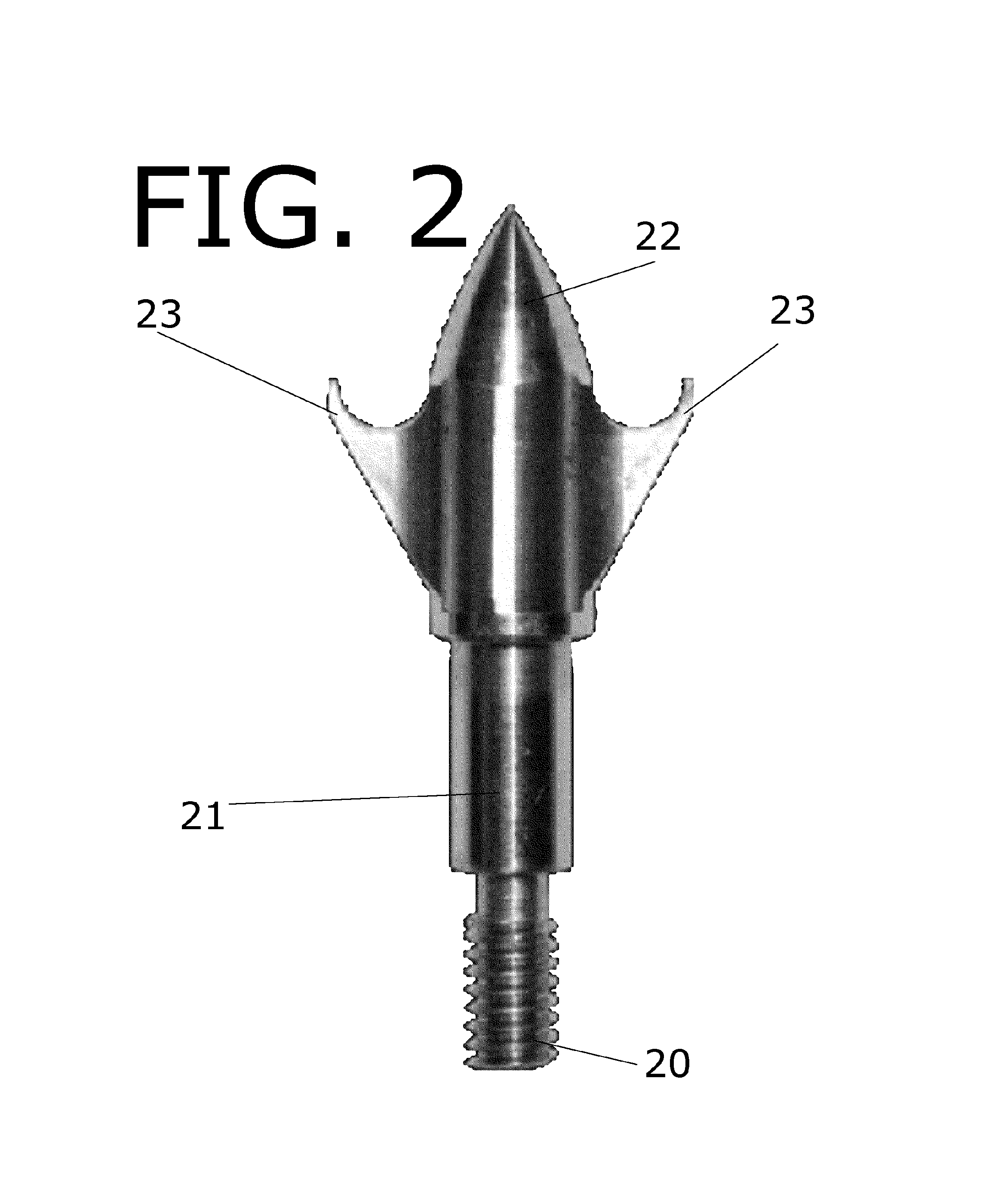 Hunting arrow tip and method of manufacture