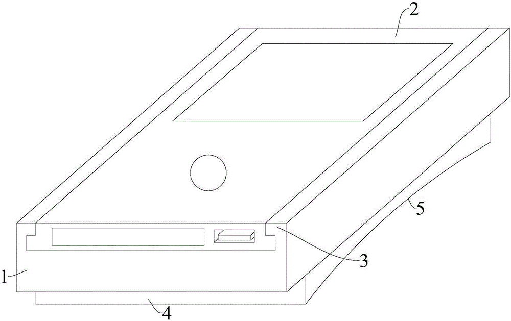 Telescopic binding device for mobile electrocardiograph