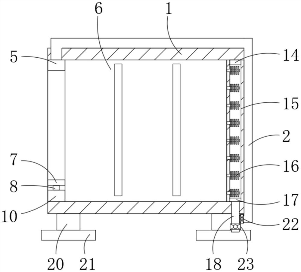 Evaporative cold air source heat pump unit