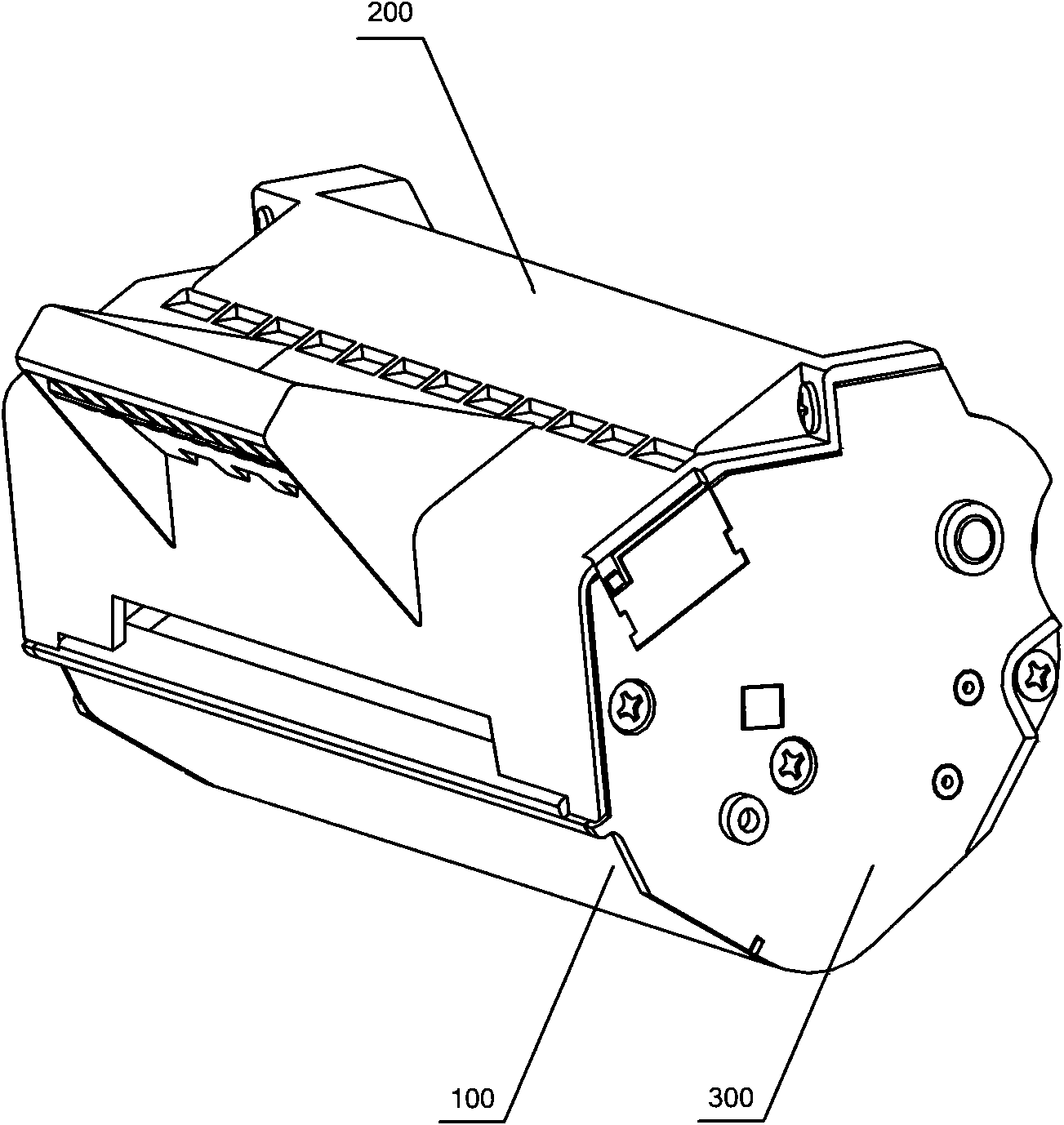 Processing box and imaging device