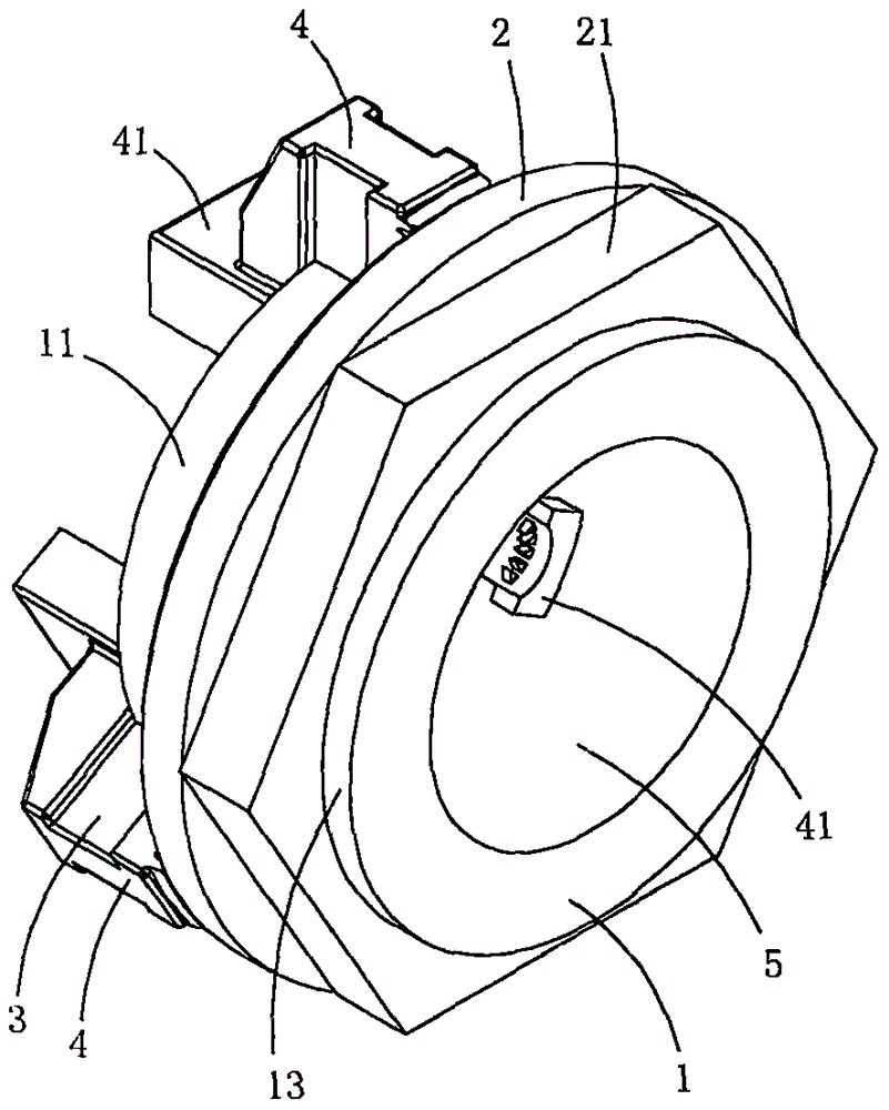 Overhead power line connection wire clamp