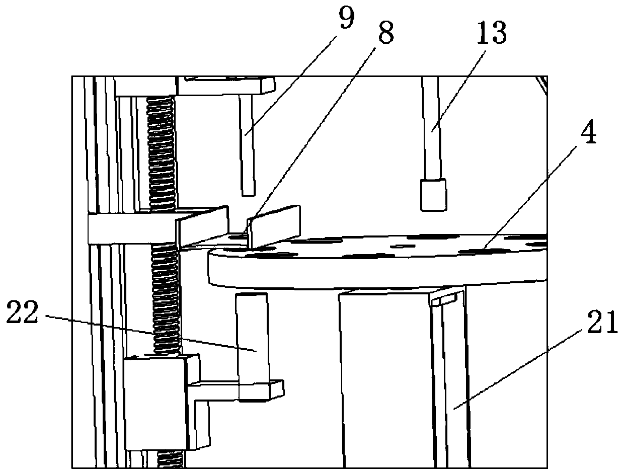 A vertical semi-automatic lychee pitting and peeling machine