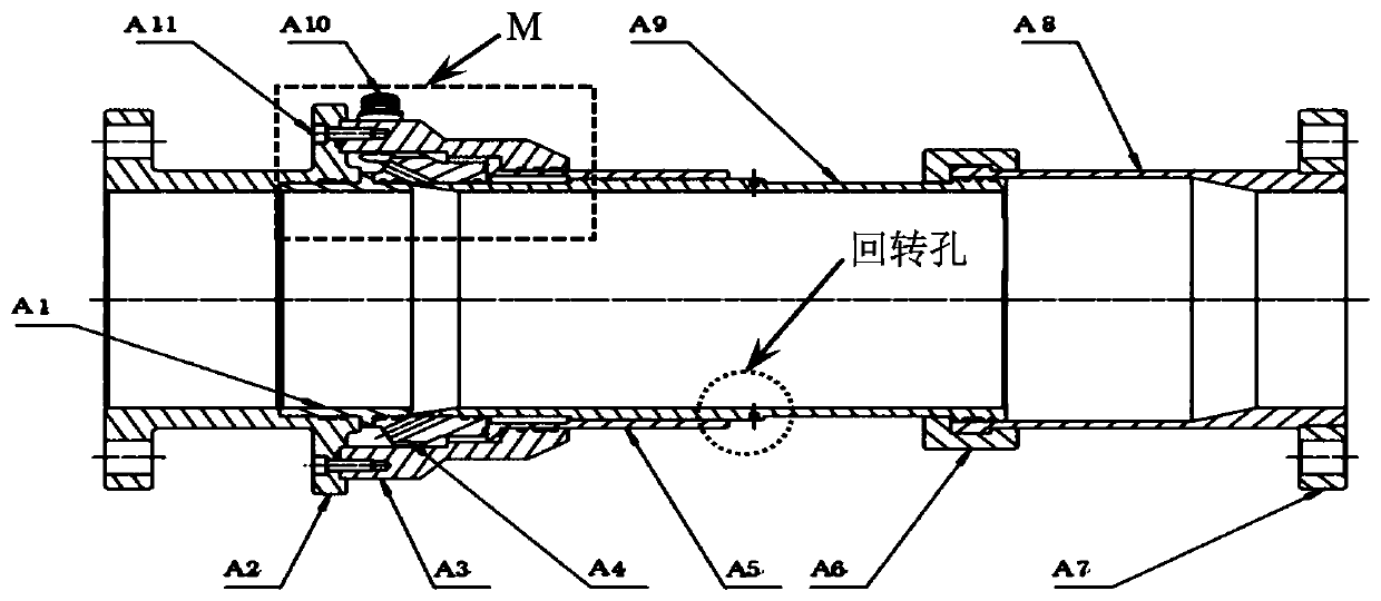 Wellhead safety operation method based on axial oblique-injection and suction drainage assistance