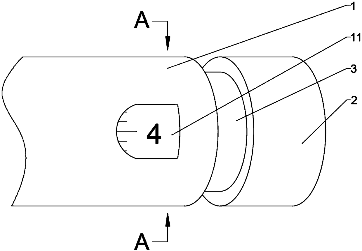 Insulin injection pen automatic numbering device