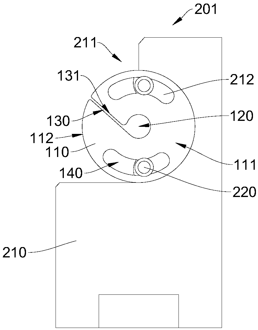 Data cable six-character shielding die, shielding tape coating device, and processing device