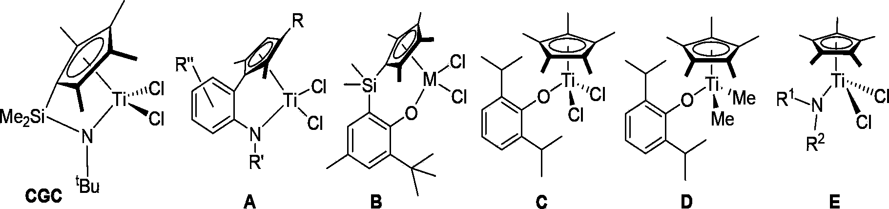 Quinoline-benzimidazole IVB group mono-Cp complex, preparation method and application thereof and method for polymerization reaction of olefin