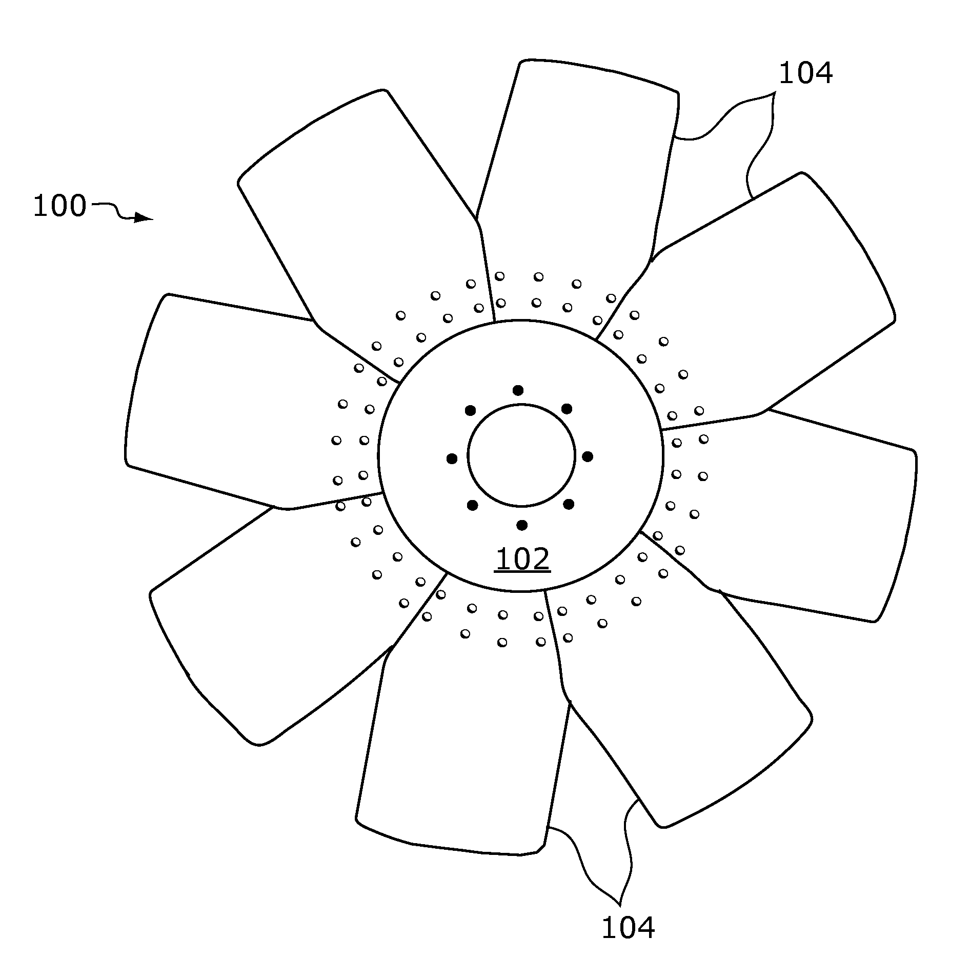 High-strength low-weight fan blade assembly