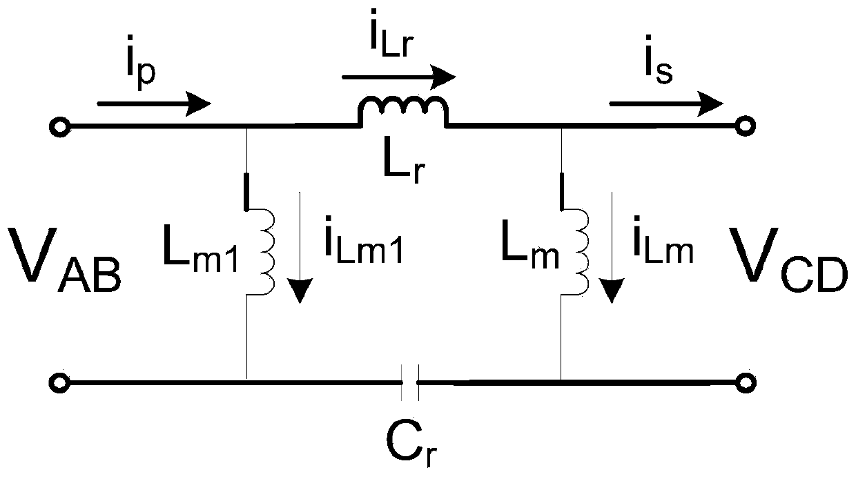 Improved bidirectional half-bridge three-level LLC direct-current converter and synchronous control method thereof