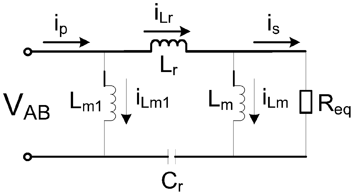 Improved bidirectional half-bridge three-level LLC direct-current converter and synchronous control method thereof