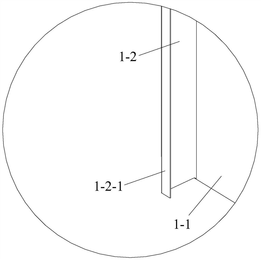 Loading device for static strength test of car body end wall