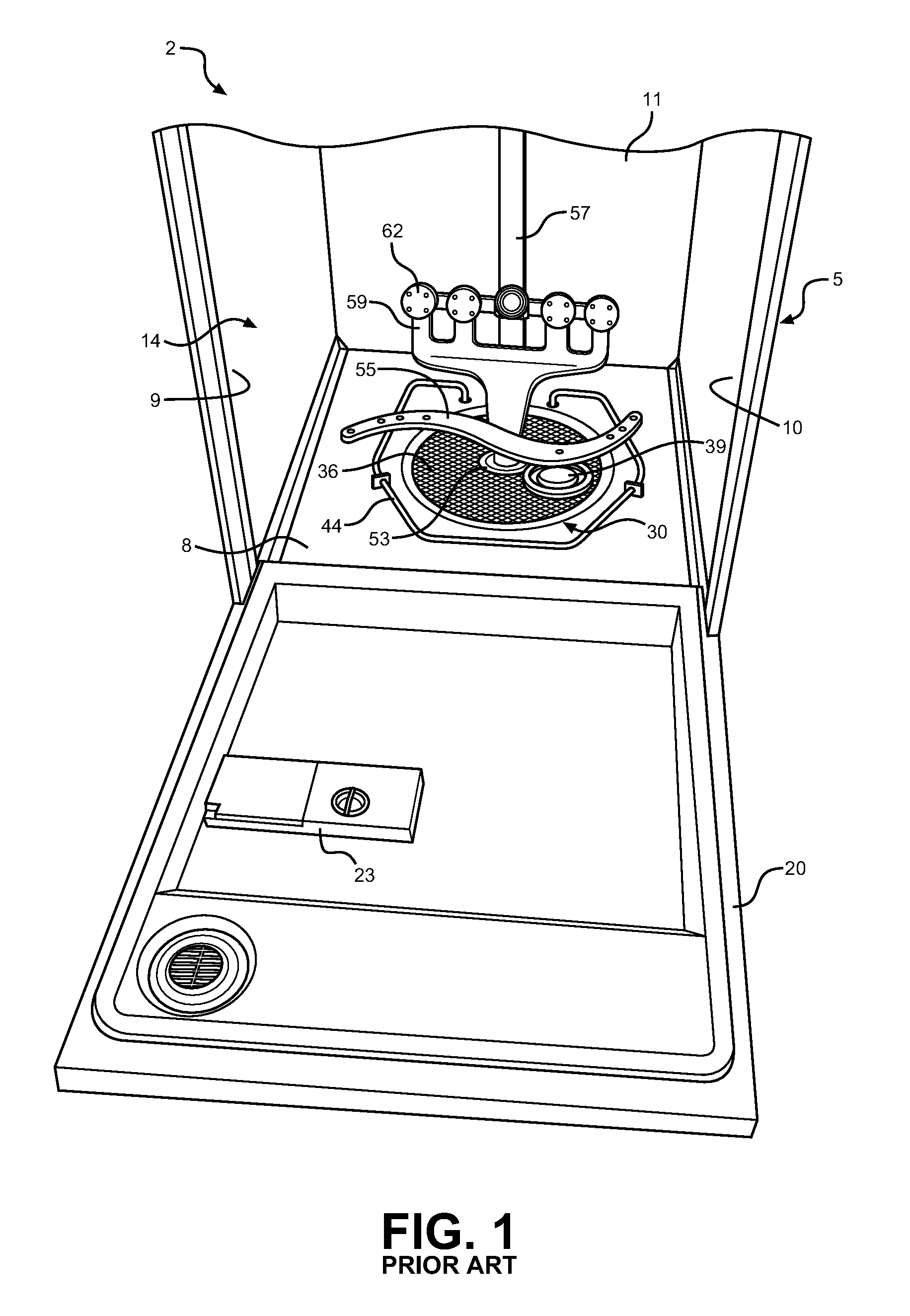 Convertible dishwasher