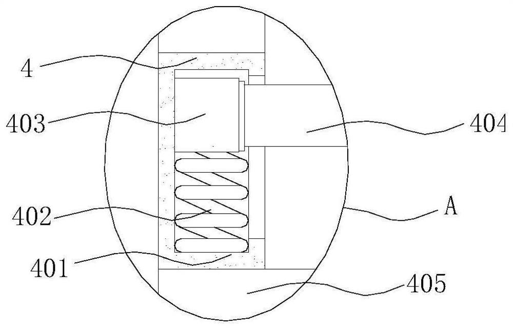 Protective device of transportation device for mine repair