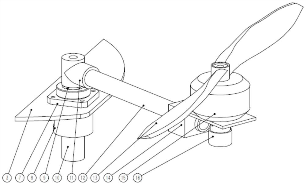 A three-rotor wheeled amphibious robot