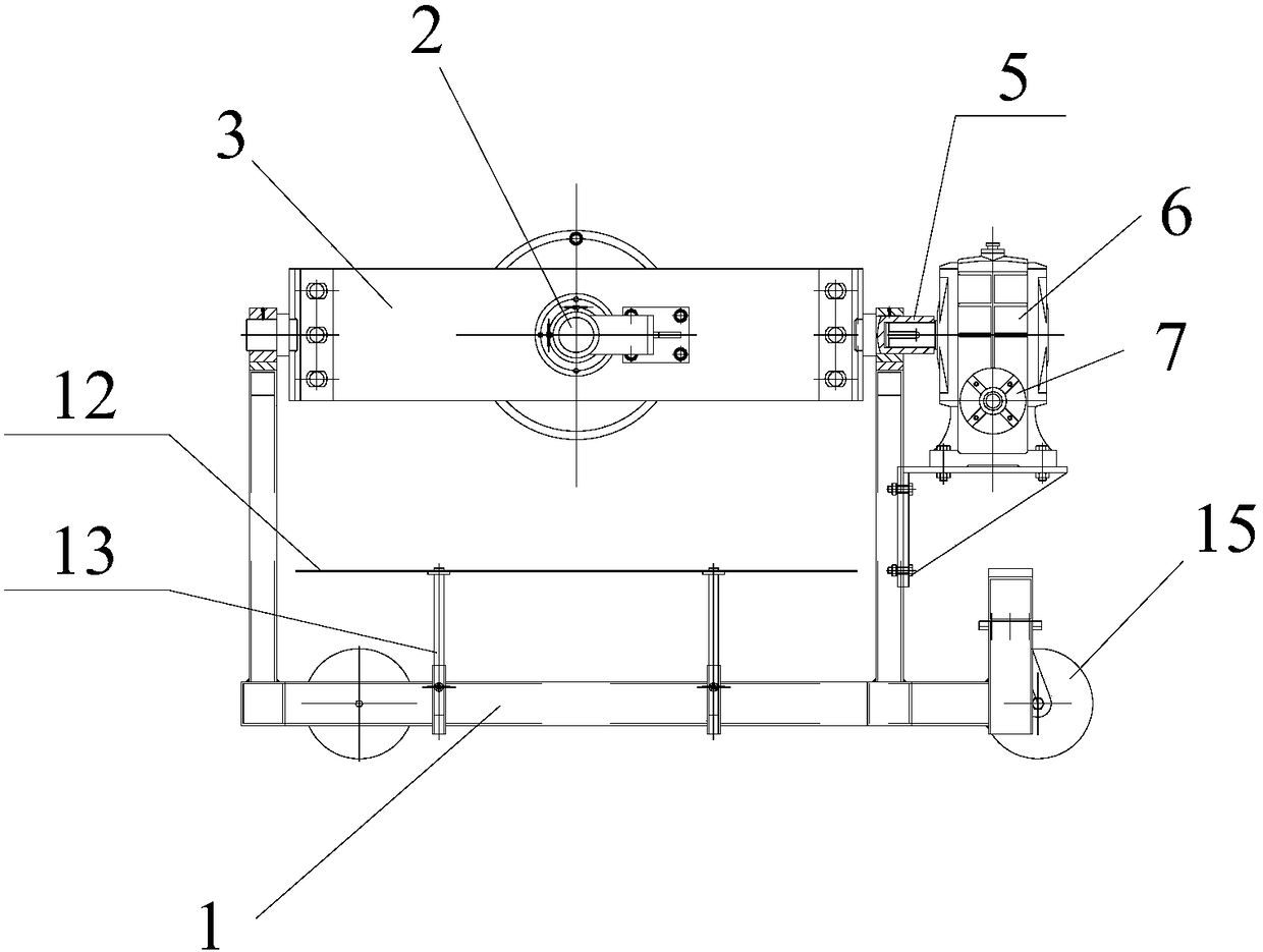 Tooling vehicle for transillumination inspection of aero-engine case