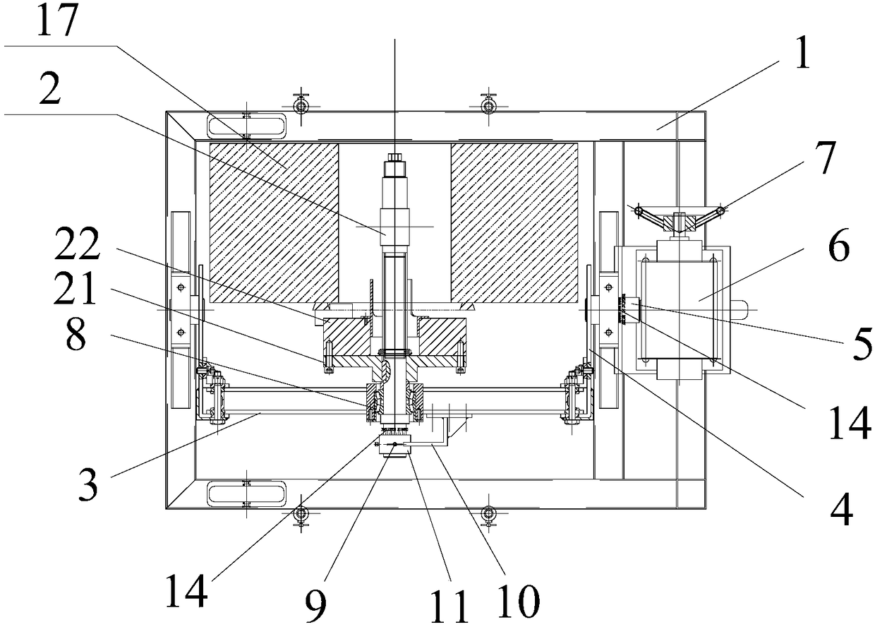 Tooling vehicle for transillumination inspection of aero-engine case