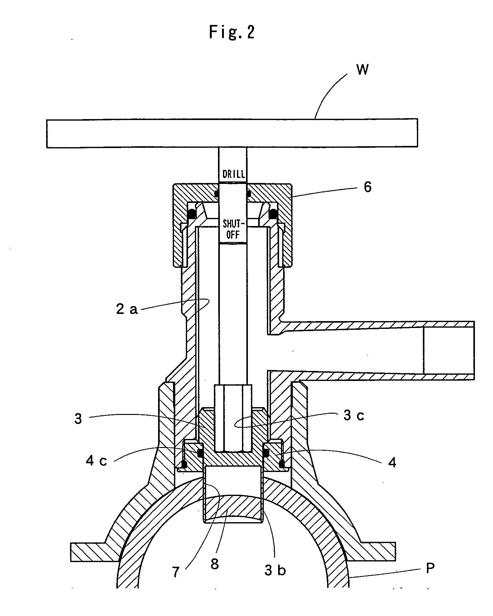 Saddle tap