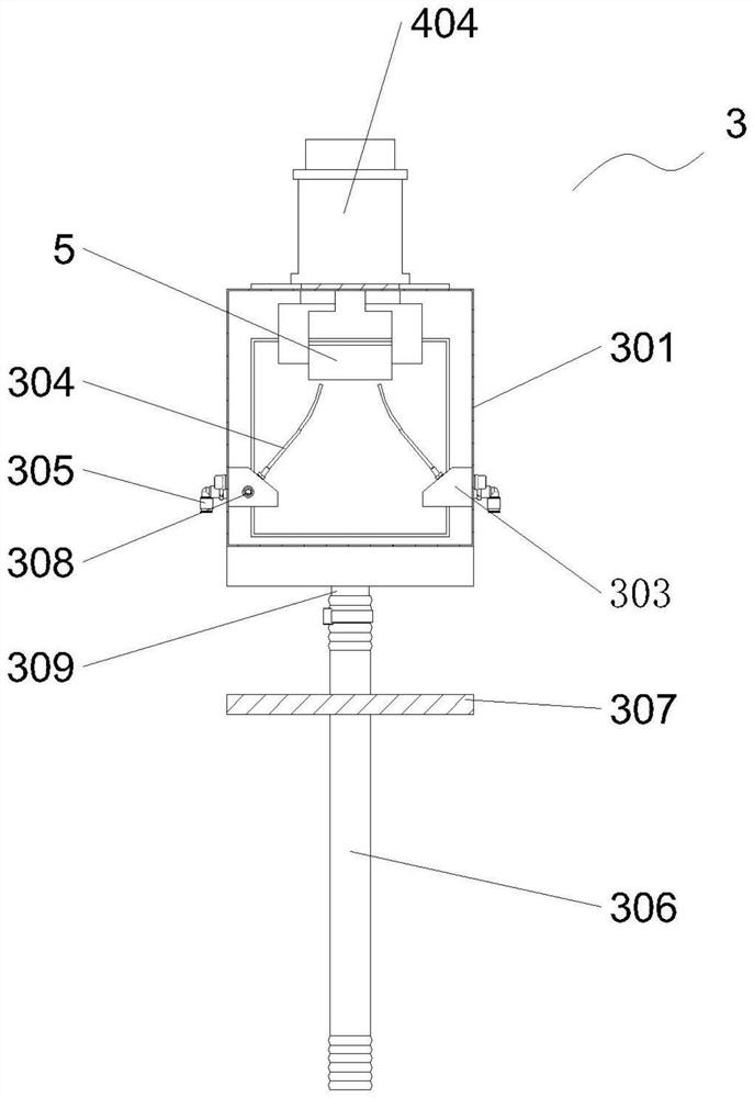 Spraying device for supplementary coating of rivet of easy-open cover and spraying method of spraying device