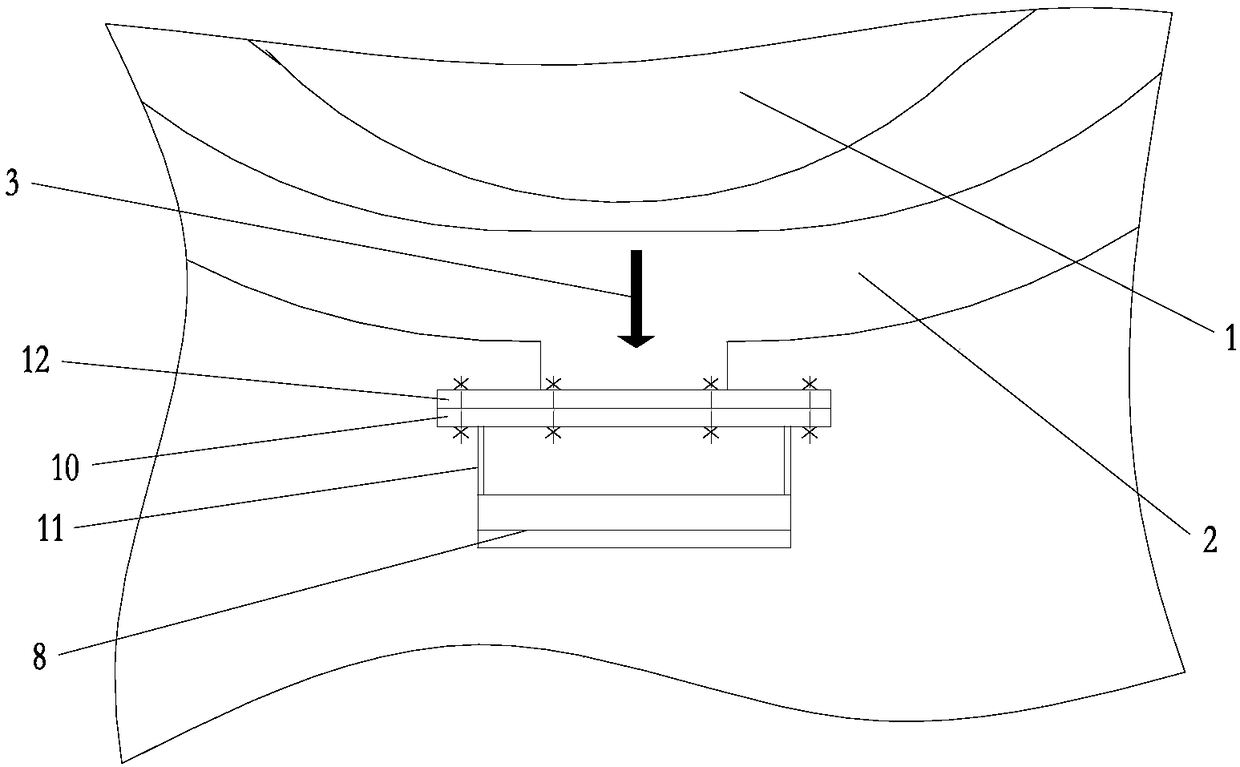 Air-bubble drag reduction device for ship