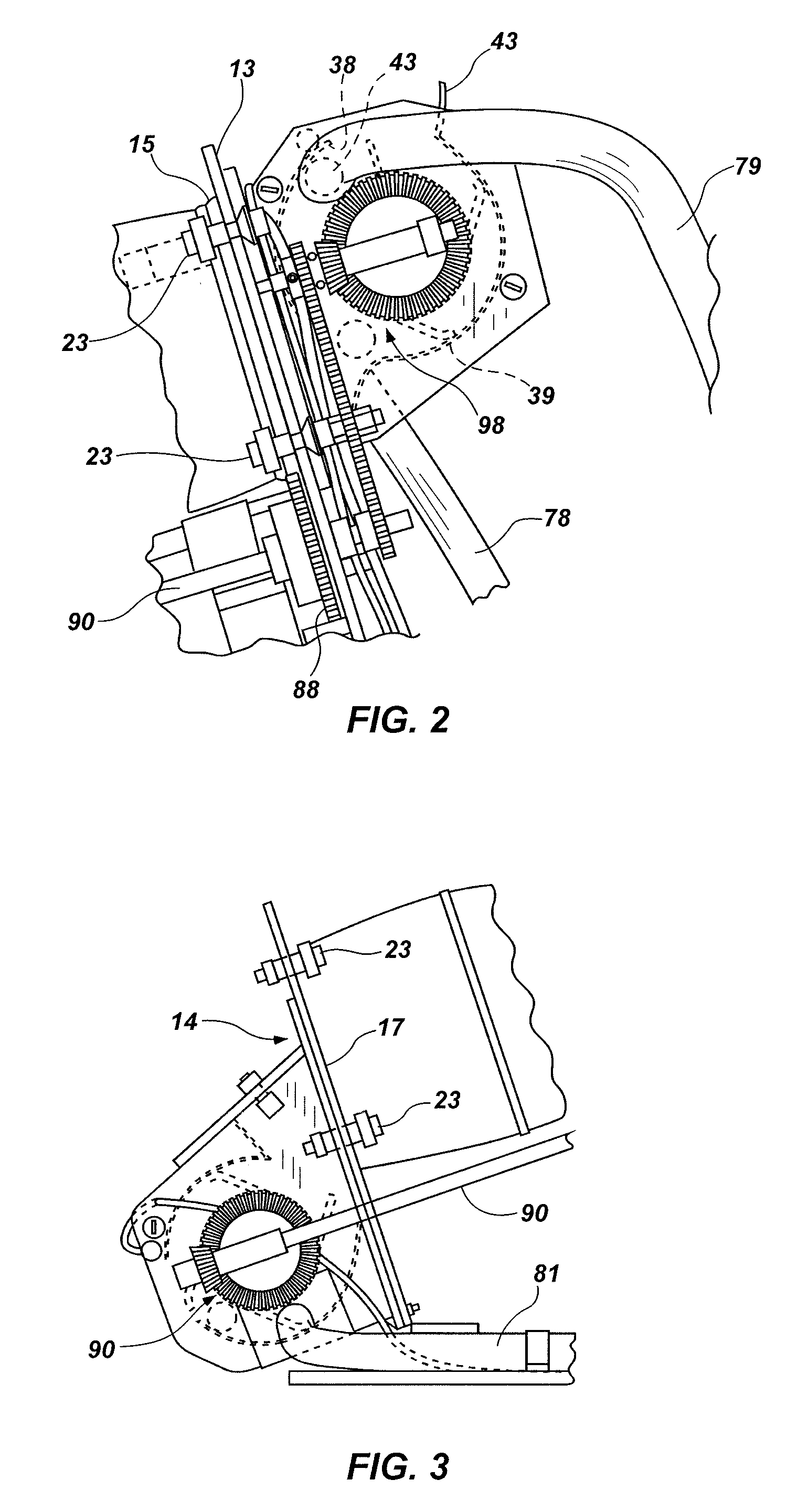 Method and apparatus for antimicrobial treatment of meat trimmings for subsequent grinding