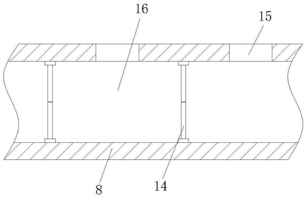 Raw material waste heat heating device for whitening agent