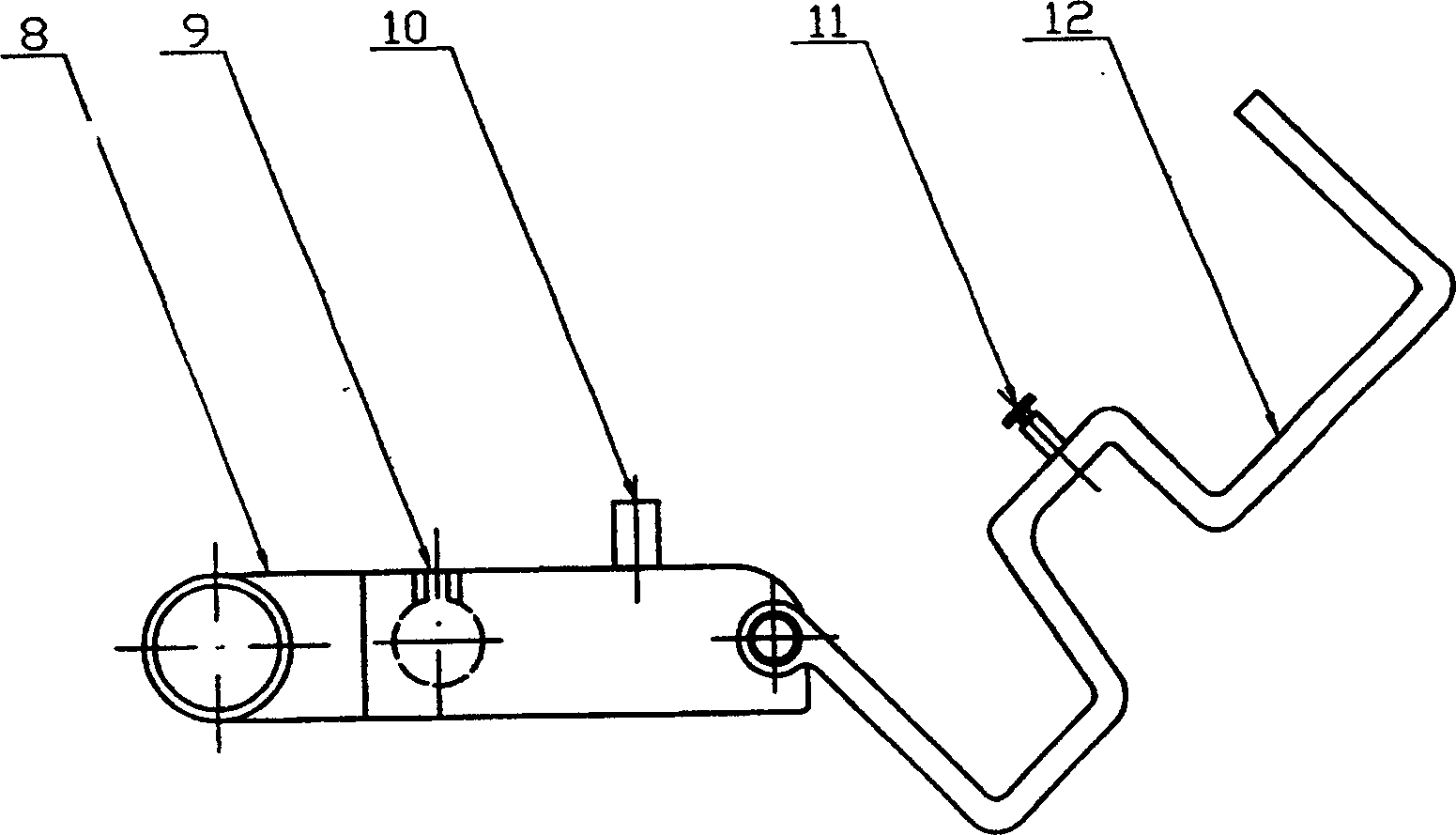 Theftproof lock for bicycle