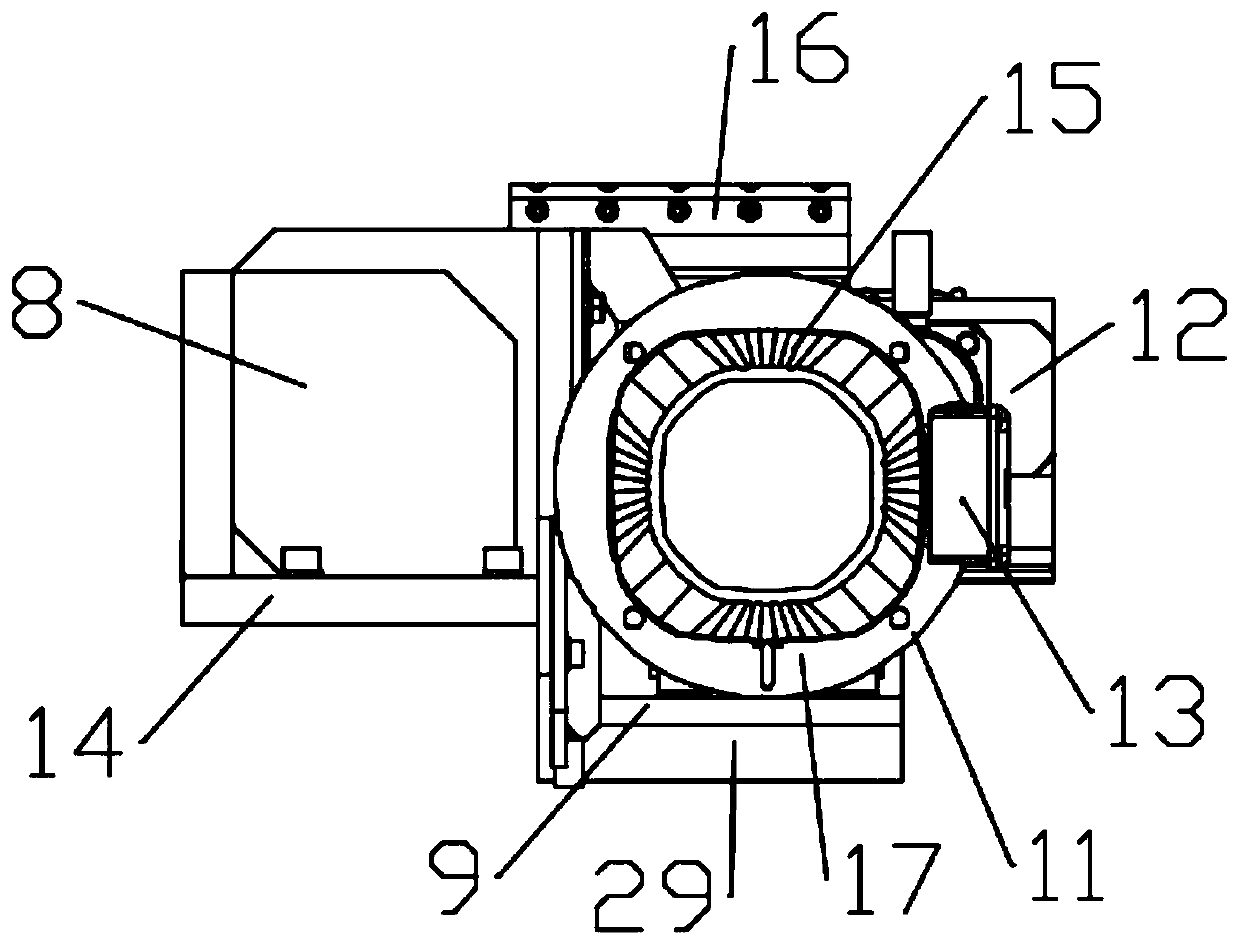 Forest fruit harvesting device