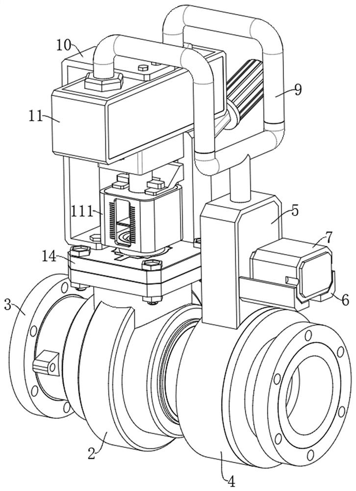 Gate valve convenient to open and close