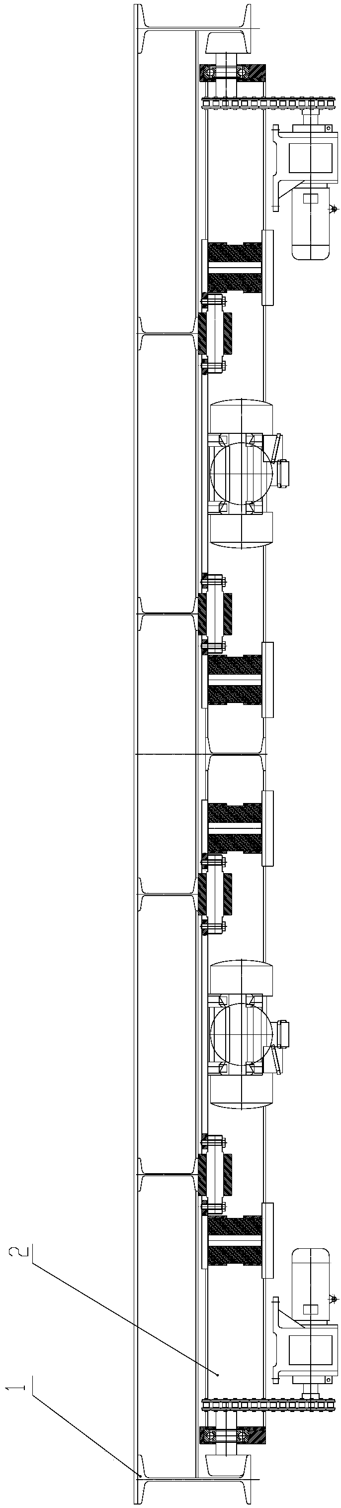 A pc prefabricated component forming equipment