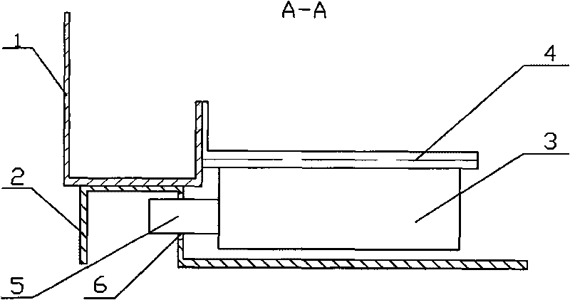 Interlocking method for carrying out direct electricity check to cable chamber of high voltage switch cabinet
