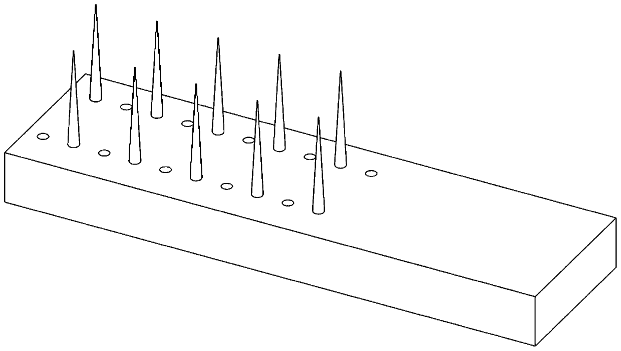 Device for testing network degree of network yarns