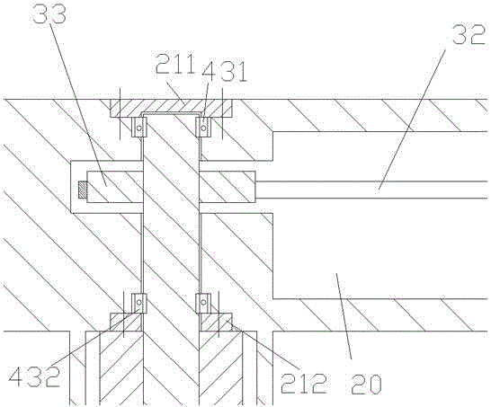 Ascending and descending railing structure for municipal bridge