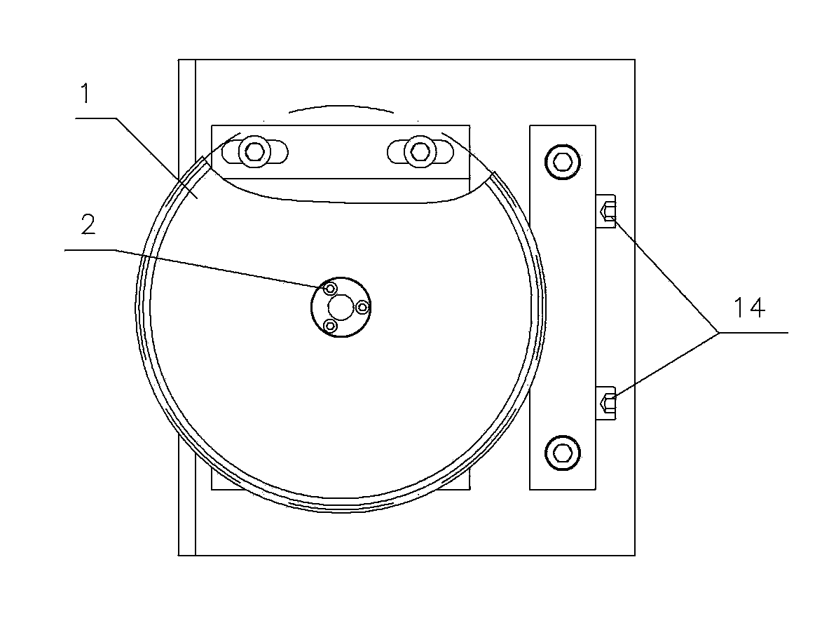 Stroke control device of grinding machine working table